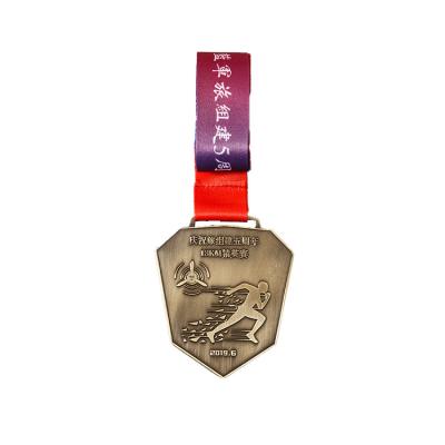 China Professional metal fabrication cheap custom medal sports zinc alloy medal for sale for sale