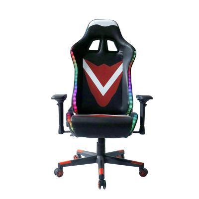 China Wholesale Adjustable High Quality Ergonomic Leather Swivel (Height) Adjustable Computer Gaming Chair for sale