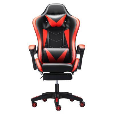 China (Size)Wholesale Adjustable Adjustable Computer Racing Extended Chair Gaming Red Chair For Gamer for sale