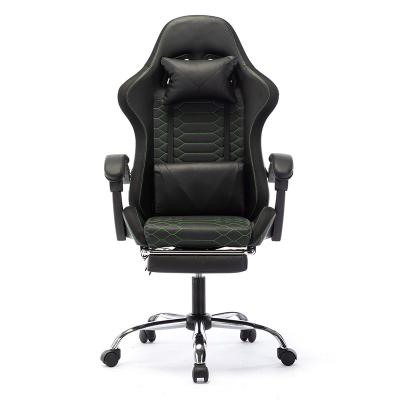 China Adjustable (Height) Free Sample Packing Style Linked Armrest Gaming Chair Leather Custom Gamer Chair for sale