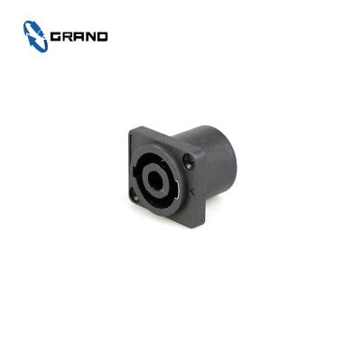 China Microphone Cable 4pole Male Socket Panel Mount Speaker Female Female Connector for sale