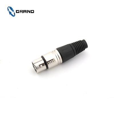 China Audio& Video 3 Pin XLR Solder Type Connector Plug Cable Connector For Audio Microphone for sale