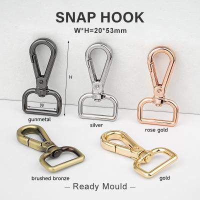 China Bag Hardware 20mm Metal Snap Hook 3/4