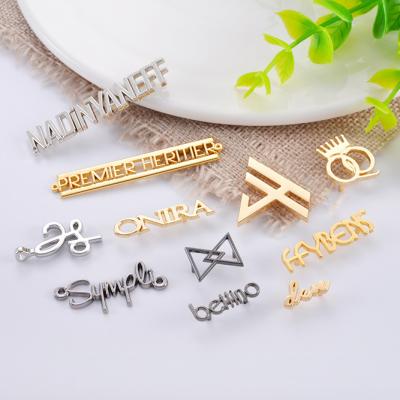 China Eco Friendly Purse Hardware Nickel Free Metal Nameplate For Bags And Tag for sale