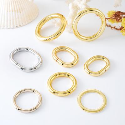 China Bag Garment Accessories Alloy O Ring Buckle Eco Metal O-rings for Custom Swimwear for sale