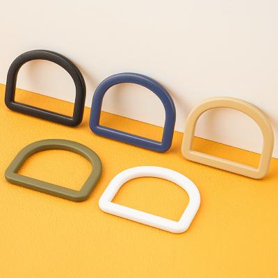 China 1 Inch D Shape Buckle Metal Ring 25mm D Ring for Handbag Nickel-free and User-Friendly zu verkaufen