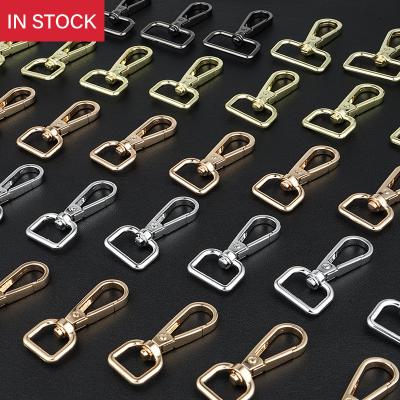 China Advantage 13 16 19 25mm Gold Nickel Lanyard Metal Swivel Snap Hook For Handbag Hardware zu verkaufen