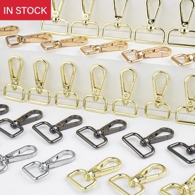 China Customized Logo Metal Bag Hook 20-25mm Handbag Snap Hook Buckle for Fashion Bags zu verkaufen