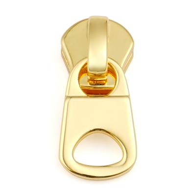 China Dongguan Zipper Head Zinc Alloy Decorative Sliders for Sewing Bags Clothing Shoes for sale