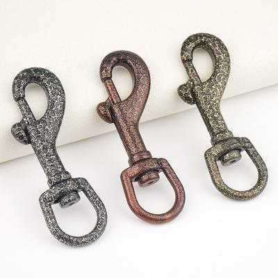 China Handbag Hardware DIY Sewing 9 Colors Metal Snap Clip Hook 13mm Swivel Bolt Snap Hook for sale