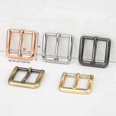 China Samples Provided Assorted Multi-Purpose Metal Pin Buckle for Bags Leather Belt 20mm 25mm for sale