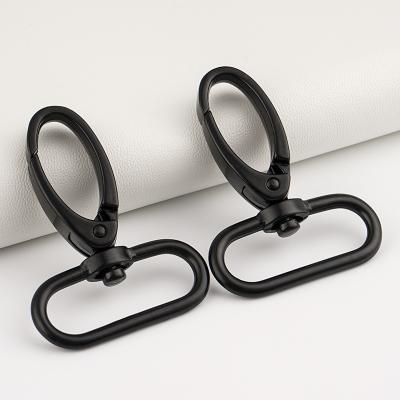 China 1.25 Inch Black Snap Hook Swivel Handbag Accessories Hook Snap Swivel for Handbag Sale for sale