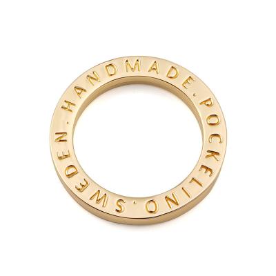 China High Grade Handbag Hardware Accessories Metal Ring Buckle Custom O-Ring Gold for Bags for sale