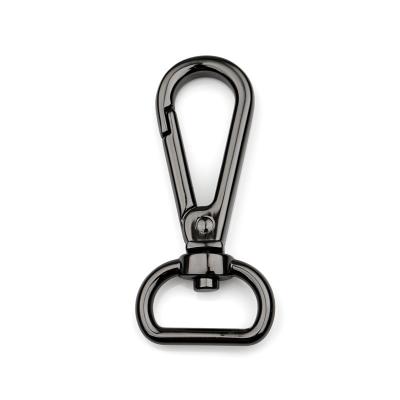 中国 Heavy Industry Hardware Gunmetal D Ring Shiny Surface Strap Dog Swivel Snap Hook 販売のため