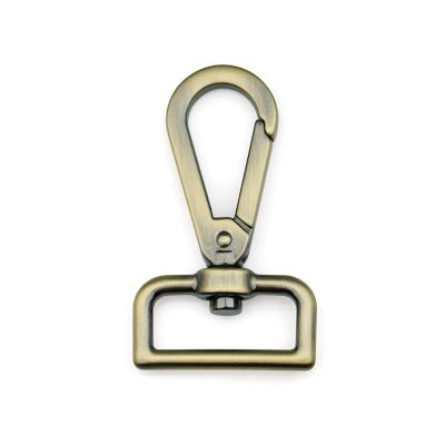 China 25mm Snap Hook Brushed Bronze Bag Accessories for Handbag Hardware Dog Leash à venda