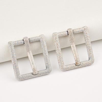 China 16mm Pin Buckle for Handbags High Level Zinc Alloy Metal Accessories Adjustable Buckle for sale