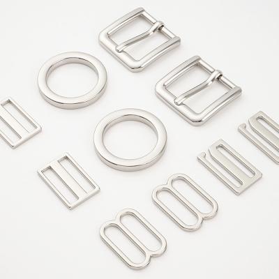 China Bikini Hardware Metal Bra Ring and Slider Buckle for Customized Size Custom Logo Bra à venda