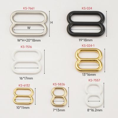 Chine Customized Sizes 8 Shape Slider Buckle for Swimwear and Underwear Bra Strap Adjuster à vendre