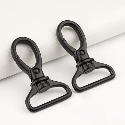 Chine Kangsheng 1 Inch Matt Black Swivel Hook Snap Hook 25mm for Lanyard Strap Customized à vendre