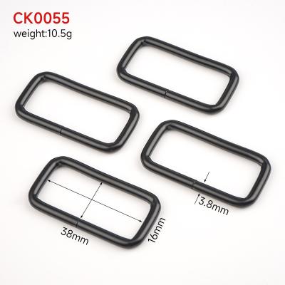 China Advantage of Webbing Strap Loops Metal Square Bag Buckle for Handbag Diy Accessories for sale