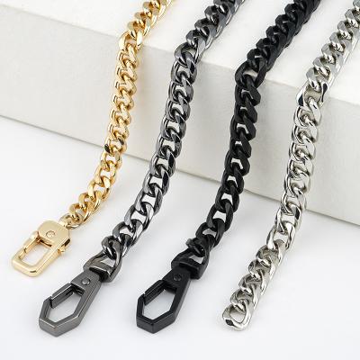 中国 Silver Bag Chain Handbag Accessories Gunmetal Chain Strap for Luxury Black Handbags 販売のため