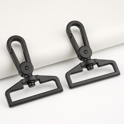 中国 Black 38mm Swivel Snap Hooks Metal Suppliers for 1.5