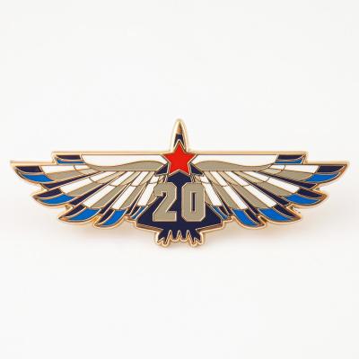 Κίνα Custom Airplane Metal Pin Lapel Pins for Jacket Clothing Bag Backpack Customer's Designs προς πώληση