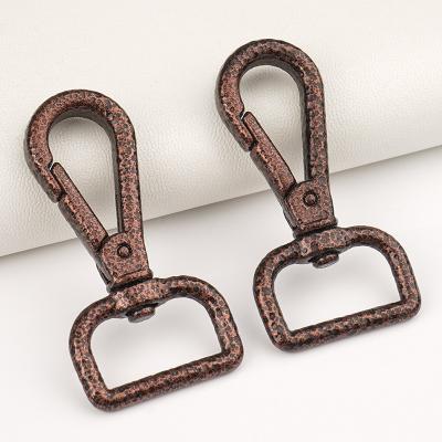 중국 High Level 20mm Bag Snap Hook Metal Lanyard Hook Buckle for Clothing and Handbag 판매용