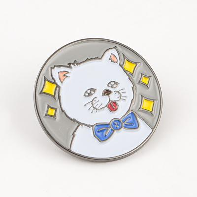 China Customized Logo Zinc Alloy Customized Metal Animal Lapel Pin Enamel Pins for Clothing for sale