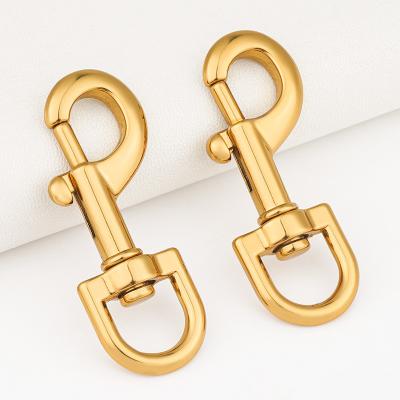 Chine 11mm Tea Gold Swivel Snap Hook Buckle for Dog Leash Purse Bag Diy Ready Mould Ready à vendre