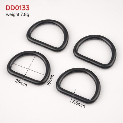 China 25mm D Shape Metal Buckle D Ring for Bag Belt Lanyard DIY Craft Accessories OEM/ODM Acceptable for sale