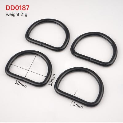 China Nickel-Free 38mm D Ring Belt Buckle User-Friendly Accessory for Purse Chain Strap for sale