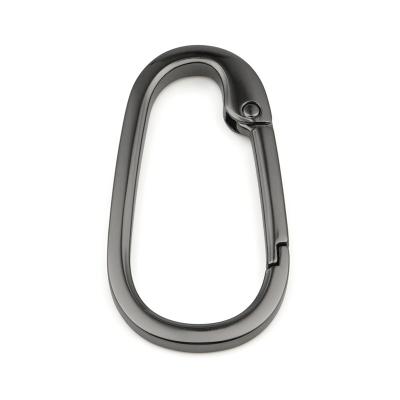 China Zinc Alloy Carabiner Clips Mini Bag Locking Climbing Keychain Snap Hook with 24*54mm for sale