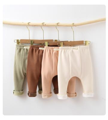 China QUICK DRY Designers Clothes High Waisted Pencil Candy Colors Casual Stacked Gaiters Stacked Pants For Kids Harm Pants for sale