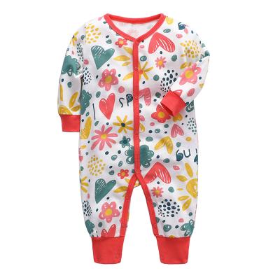 China 3 Pcs Loose Wholesale White Neutral Organic Knitting Newborn Infant Rompers Casual Baby Jumpsuits Cotton Sportswear for sale