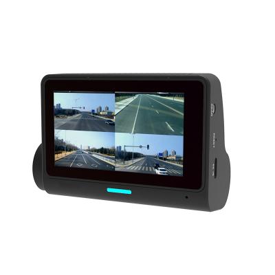 China 360 System Automotive Car Camera Monitor Truck View Border Camera Car Dash Backup Camera Built in GPS Car DVR for sale