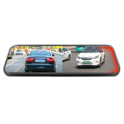 China 9.66 Inch Automotive GPS Navigation With Pattern Blind Spot Detection 1080P DVR Dual Way Loop Recording Dash Camera for sale