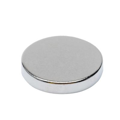 China Industrial super strong permanent electric round magnet disc magnet N52 N42 ndfeb rare earth disc magnet supplier for sale