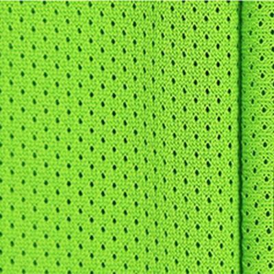 China Memory Factory Supply Low Competitive Price Polyester100%fdy Polyester New Style Knitted Elastic Net Fabric for sale