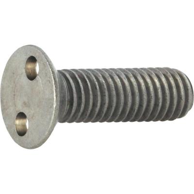 China Flat countersunk security screw with snake eye for sale