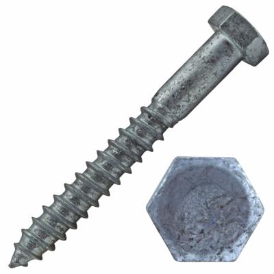 China Hot Dipped Galvanized HEX Lag Screw for sale