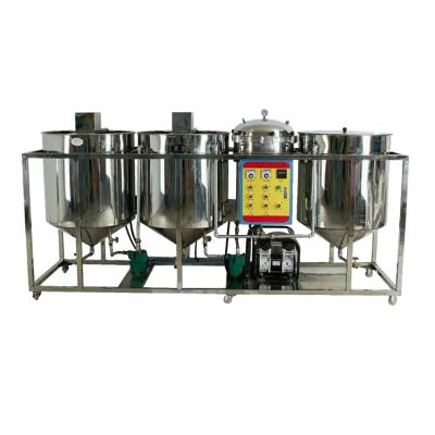 China Efficient Palm Copra Crude Oil Refining Deodorization Machine for Palm Crude Coconut Oil Refinery Plant for sale