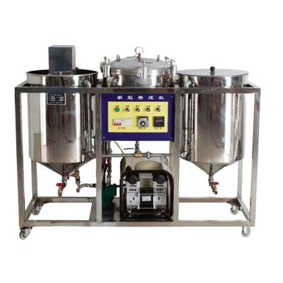 China Efficient Coconut Almond Black Soybean Sunflower Sesame Seed Groundnut Peanut Oil Refiner Machine for sale