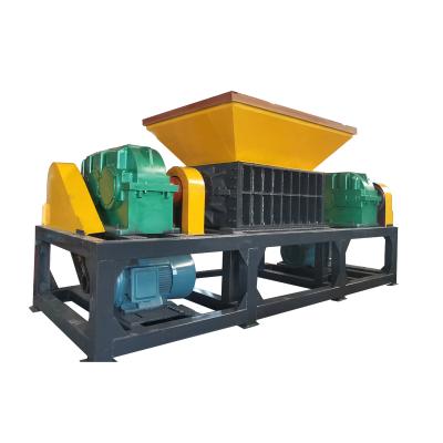 China Recycling Wide Range High Efficiency Woven Fabric Scrap Metal Small Bike Tire Shredder For Sale for sale