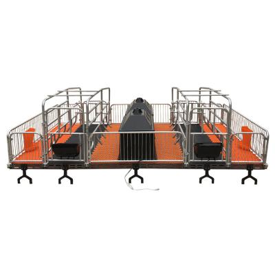 China Farms Pig Farm Design Crate Farrowing Pig Breeding Equipment For Pig Farm for sale