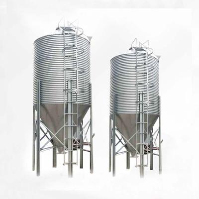 China Farms Customized Chicken Steel Hog Farm Poultry Animal Feed Silo Bin for sale