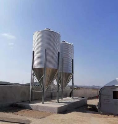 China poultry farm feed hopper and feed storage/feed bin/feed tower silo for sale