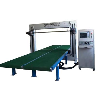 China Furniture Sponge Cutting D&T Horizontal Oscillating CNC Blade Cutting Machine ODM Acceptable for sale