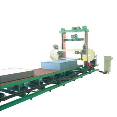 China EPS Foam Block D&T New Arrival 2022 Horizontal Foam Cutting Machine for sale