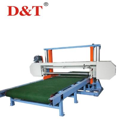 China Horizontal Flexible Foam D&T Sponge Foam Cutting Machine for sale